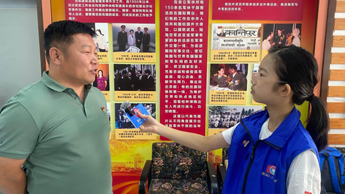 旗帜小记者走进安立军休所：以青春之声致敬建军伟业 用红色实践传承初心使命(图9)