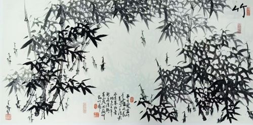 百岁仙翁光前裕后 来露墨竹新安一绝一一读郭因先生“吴来露的为人与竹画”有感(图2) 百岁仙翁光前裕后 来露墨竹新安一绝一一读郭因先生“吴来露的为人与竹画”有感(图2)