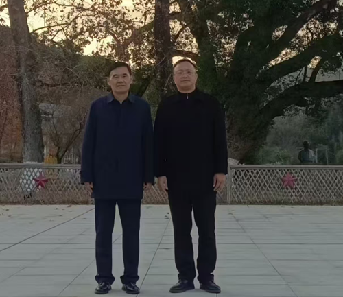 南京市廉政文化研究会赴永新三湾改编景区举行爱国主义教育基地授牌仪式(图3)