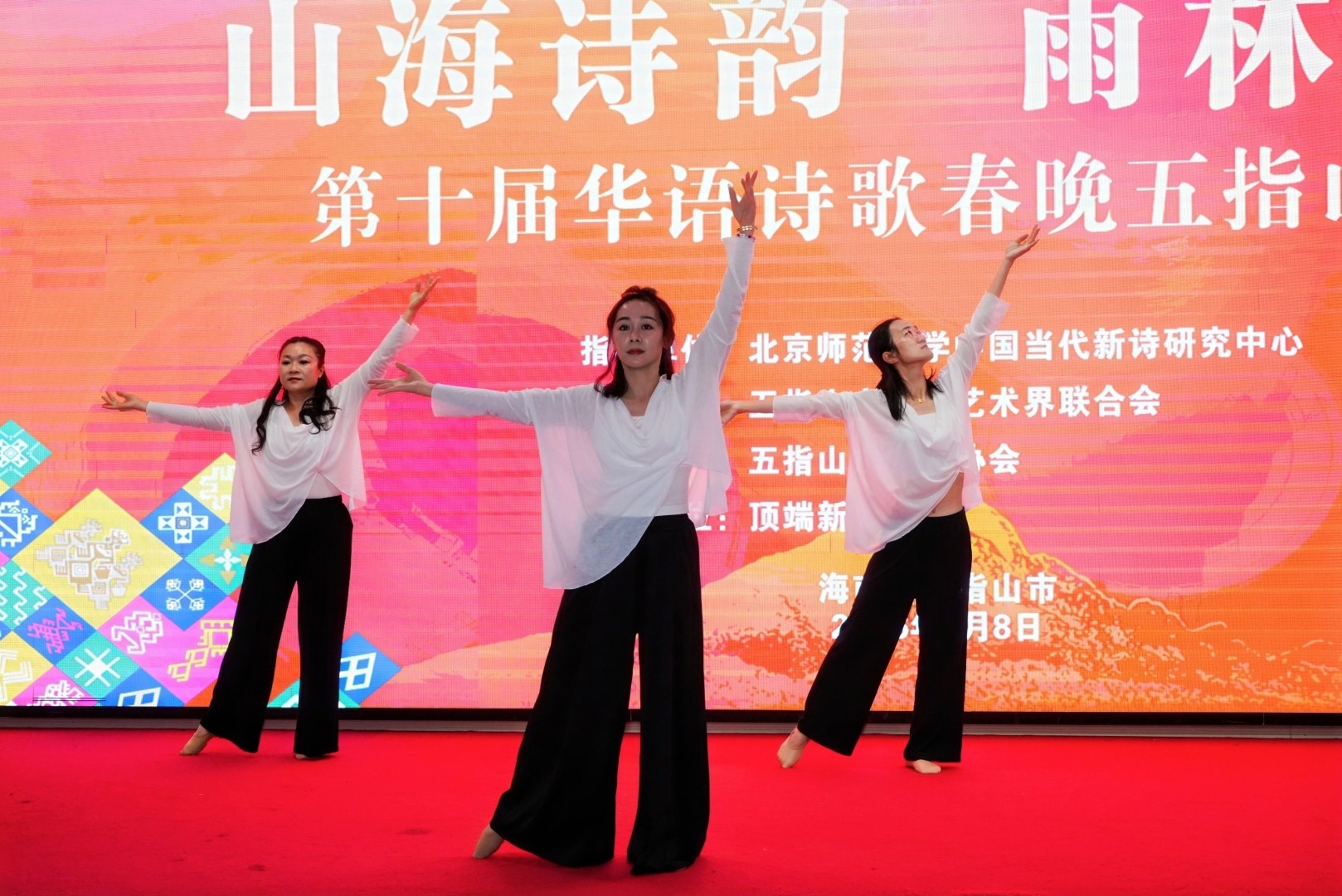 山海诗韵，雨林回响：第十届华语诗歌春晚五指山会场举行(图6)