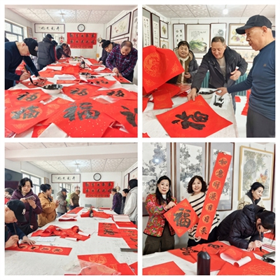翰墨迎新春 春联送祝福——雄安新区雄县卉影书画艺术工作室开展公益写春联活动(图4) 翰墨迎新春 春联送祝福——雄安新区雄县卉影书画艺术工作室开展公益写春联活动(图4)